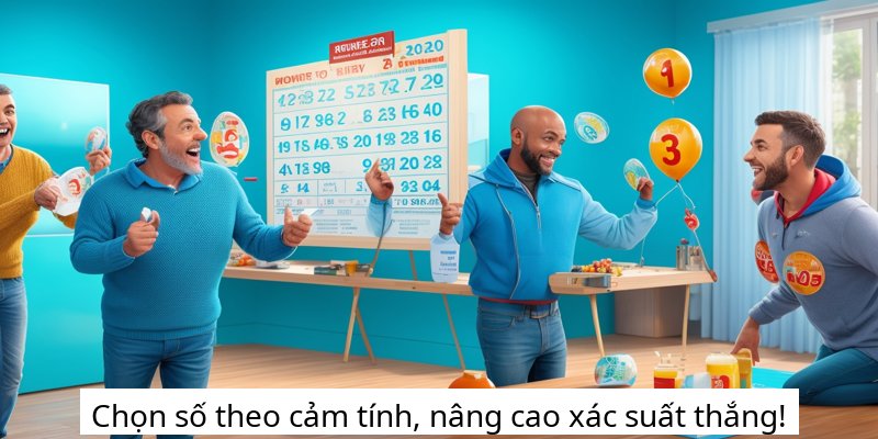 Chọn số theo cảm tính, nâng cao xác suất thắng!